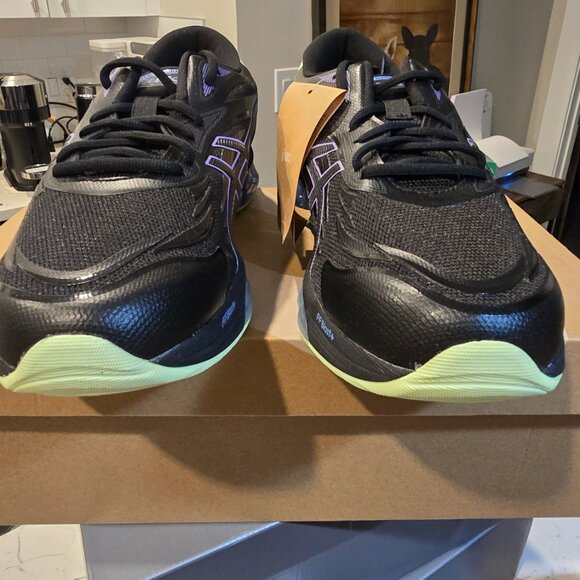 Asics Sportstyle Gel-Quantum 360 VIII Black Blue 1203A305 004 Mens Size 11 SHOES - Picture 5 of 10